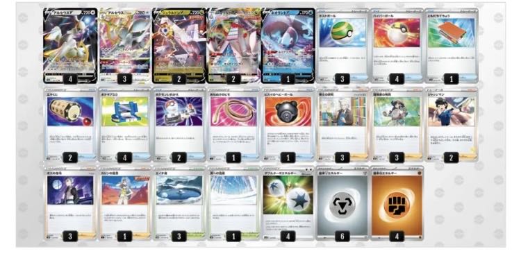 Tournament Winner ArceusDuraludon Deck