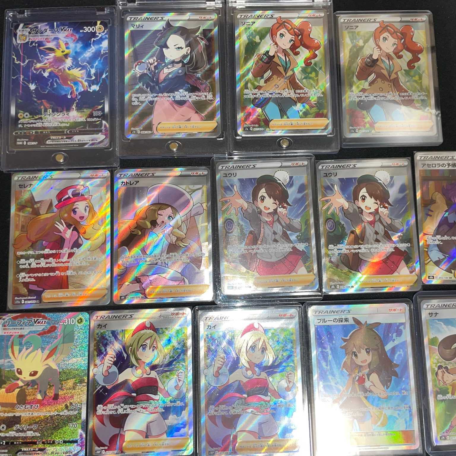 For 4 units】【Kimoto-sama】Summer Pokekas: Jolteon, Marnie, Serena, Sonia, and many other high rarities "Great reduction Oripa" 1 unit for 1,600 yen