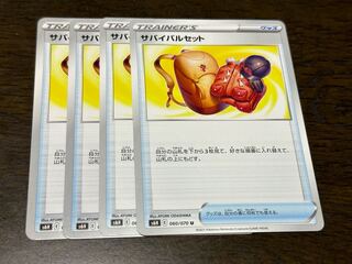 Survival set U 060/070, set of 4 4枚