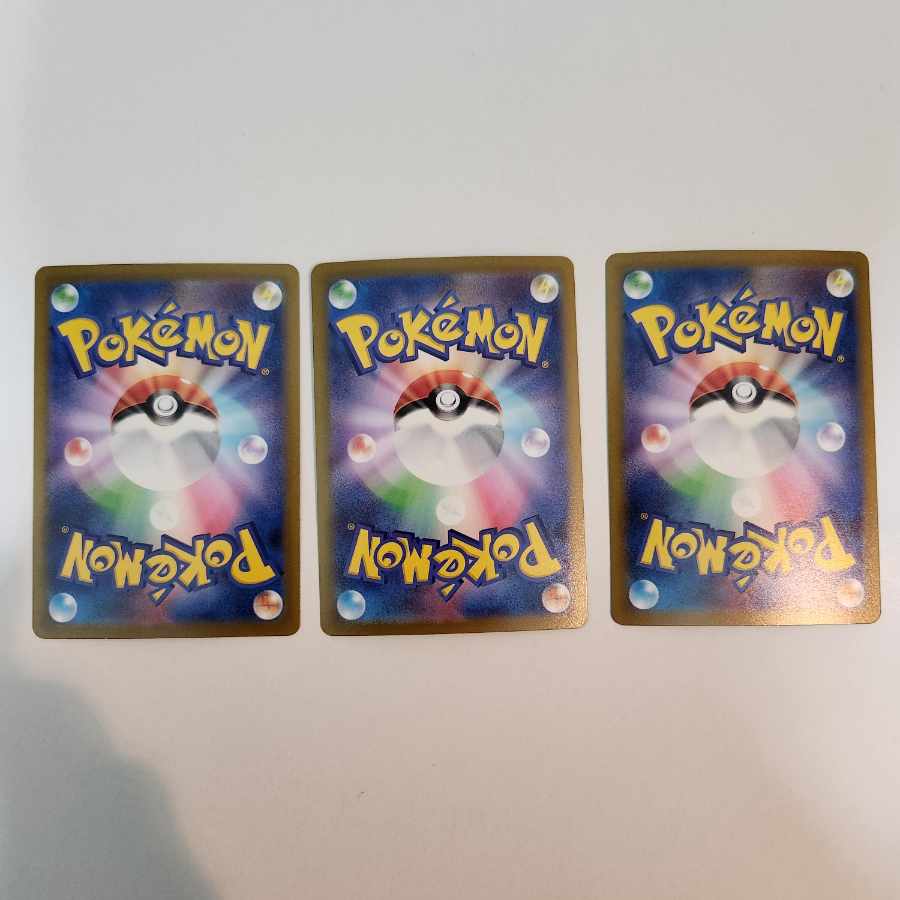 3 pokemon cards mascagna ex rr