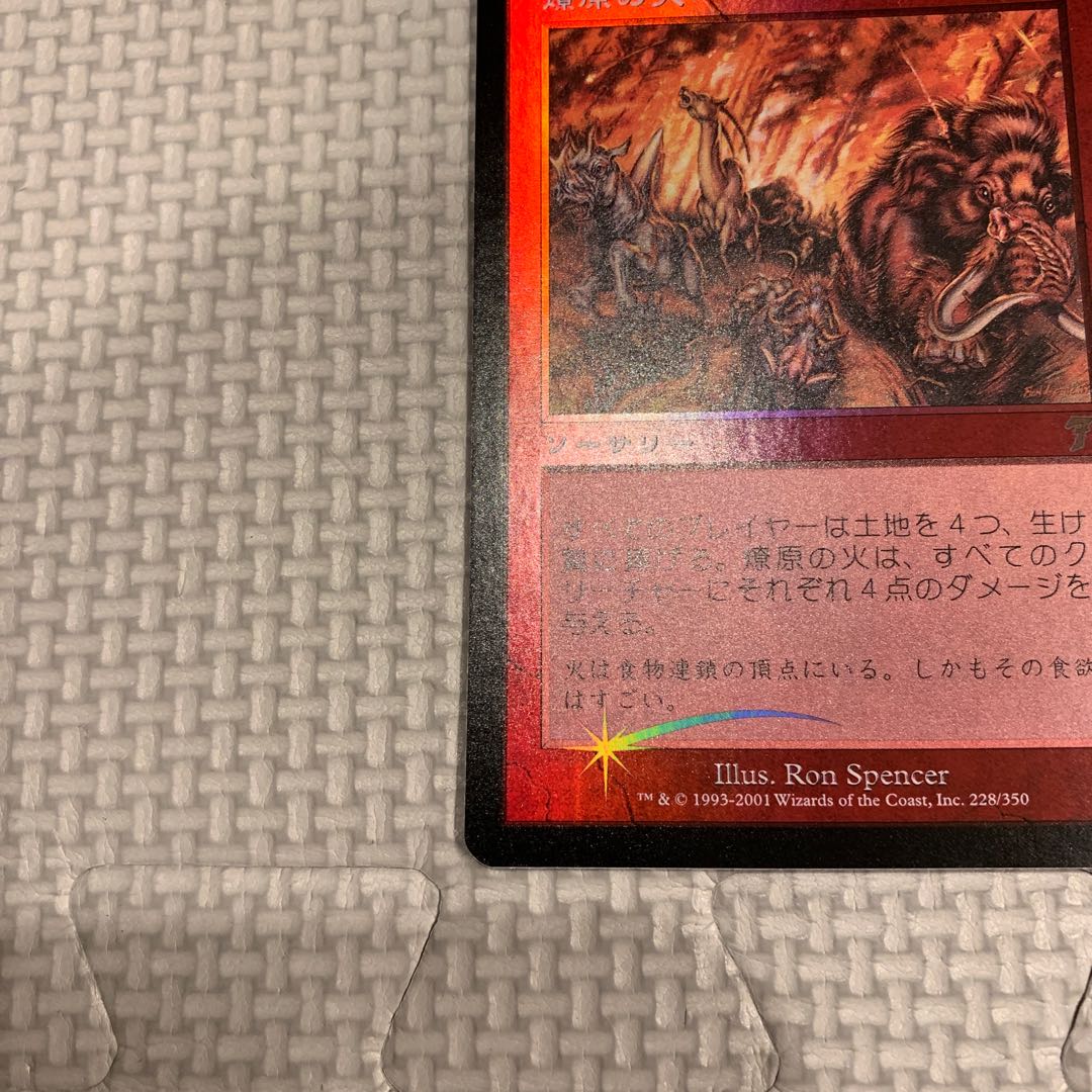 Wildfire rare 228/350 7th ed. foil
