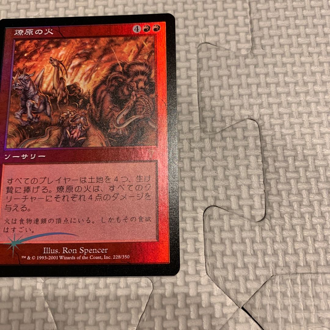 Wildfire rare 228/350 7th ed. foil