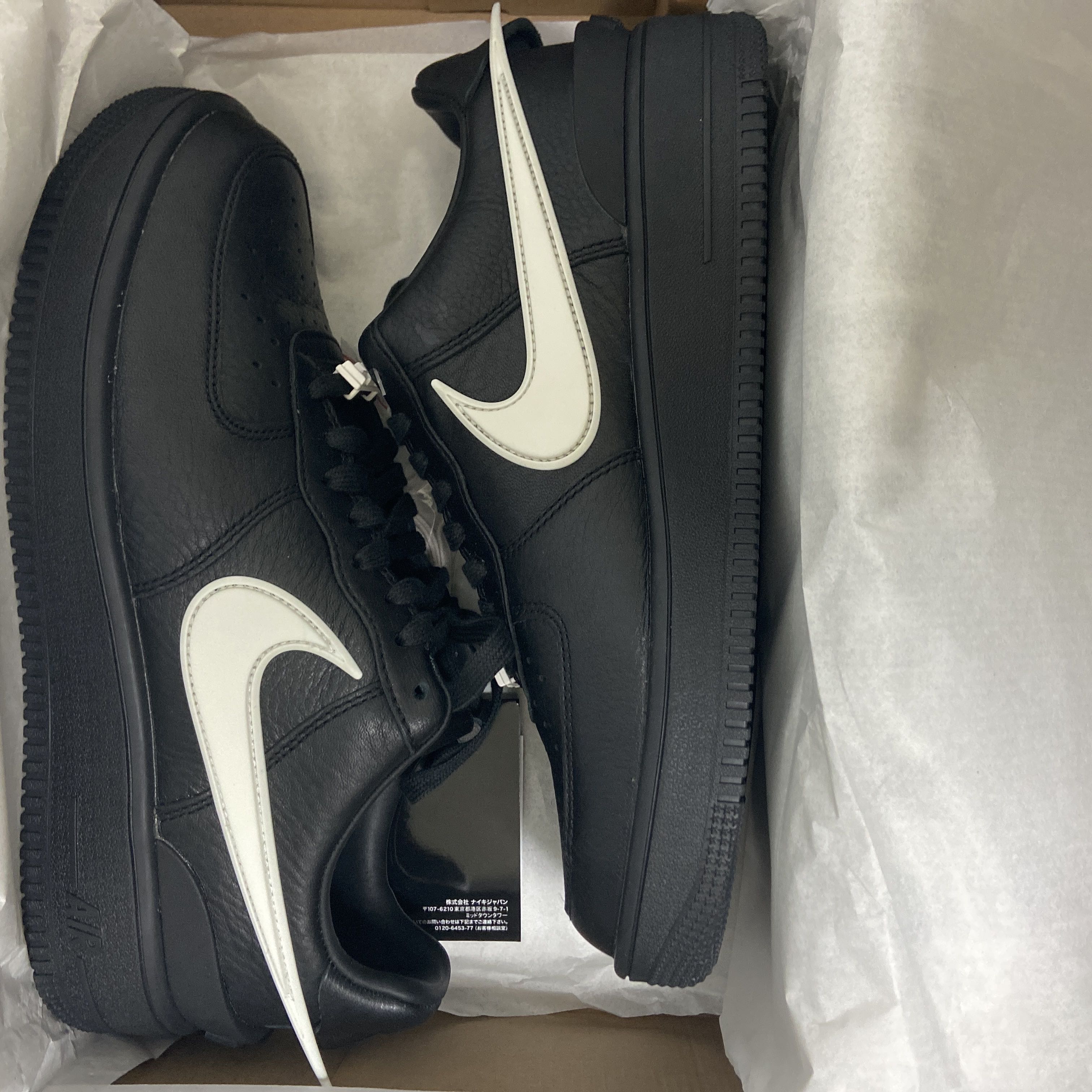 Ambush x Nike Air Riryoku1 Low "Black" Black/HoWight DV3464-001 28cm