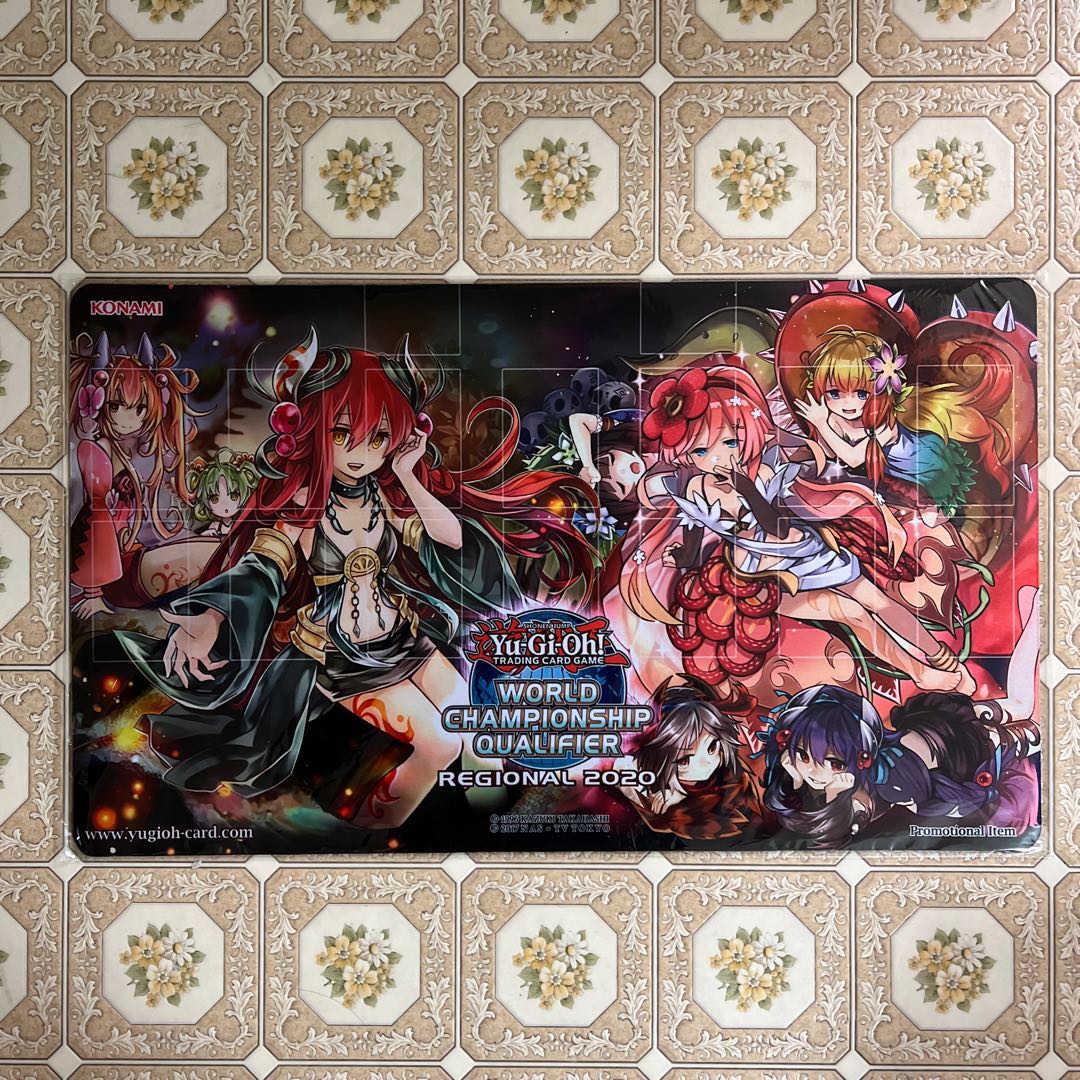 遊戯王 WCQ2020 蟲惑魔　プレイマット 遊戯王 プレイマット 蟲惑魔 WCQ2020の通販 ママミヤ（306003032