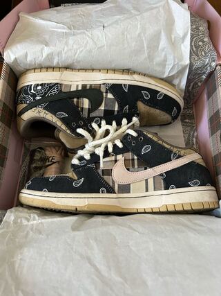 Nike x Travis Scott SB Dunk low-top sneakers 27.5cm