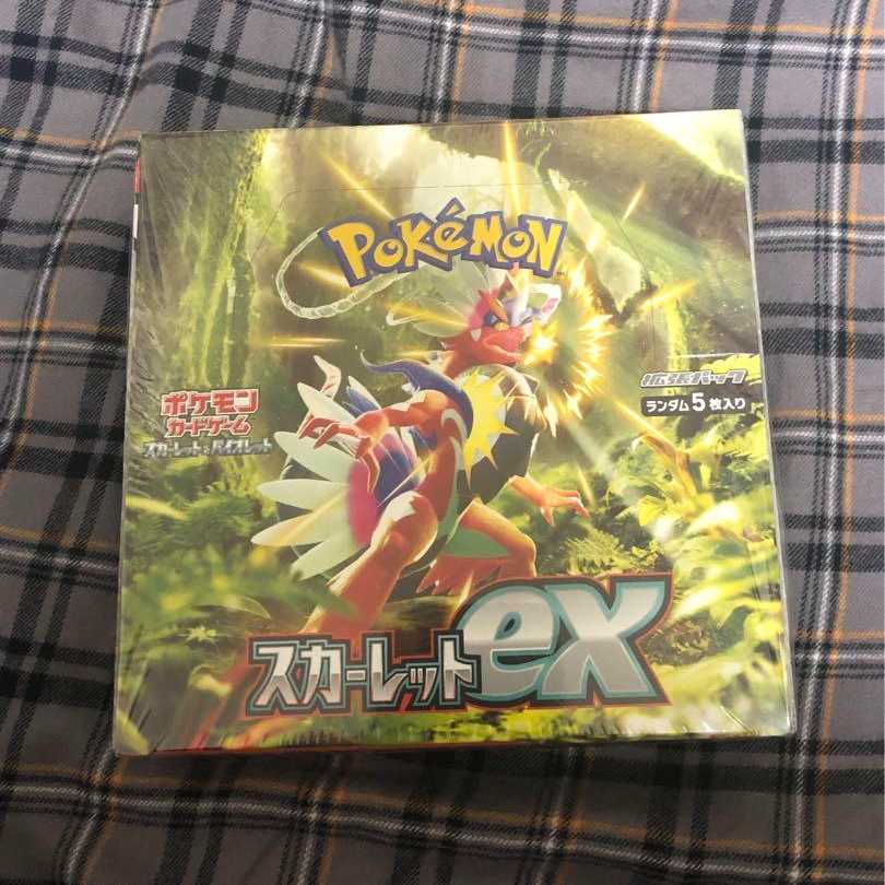 Pokémon Card Scarlett ex 1BOX new unopened with shrink wrap