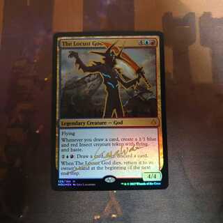 蝗の神/The Locust God Foil 拡張アート