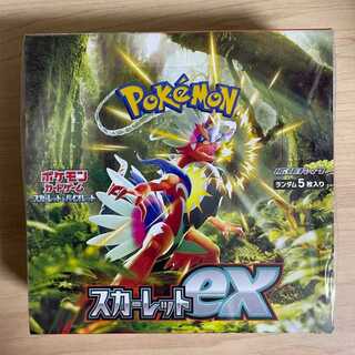 ポケモンカード スカーレットex 1BOX 新品未開封 シュリンク付き