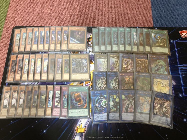 遊戯王 オルフェゴールデッキ ex スリーブ付き