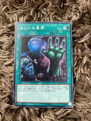 Extra-Foolish Burial Secret Rare JP065
