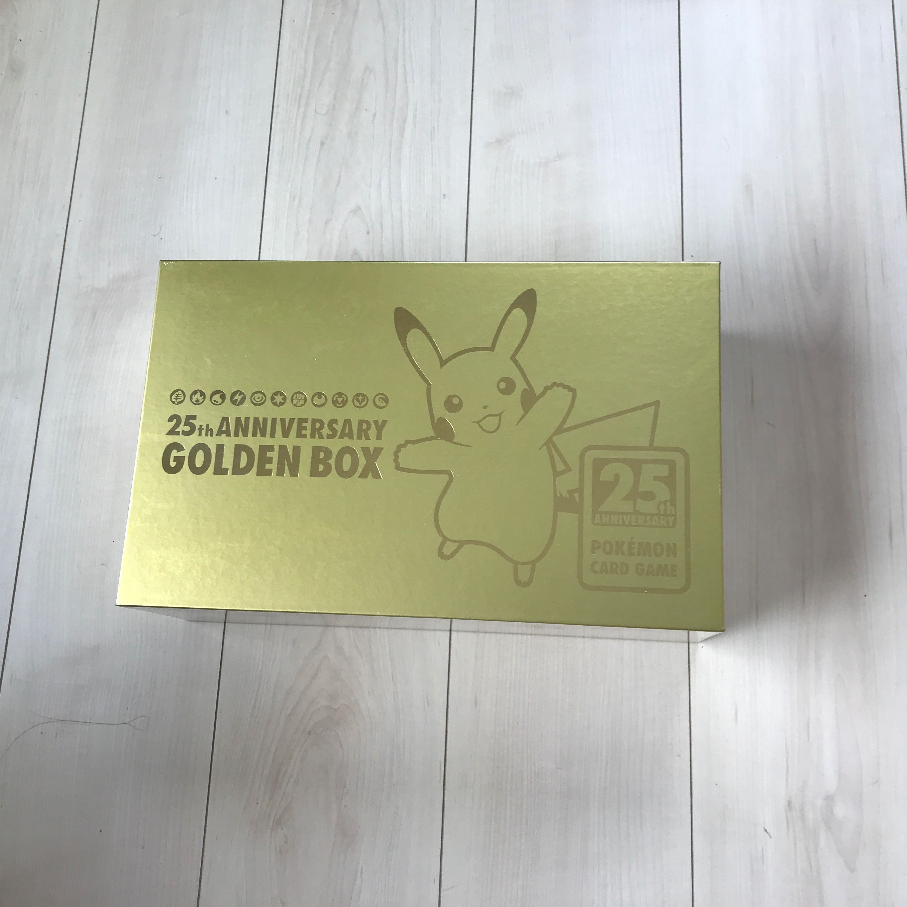 25th ANNIVERSARY GOLDENBOX unopened box PK-231