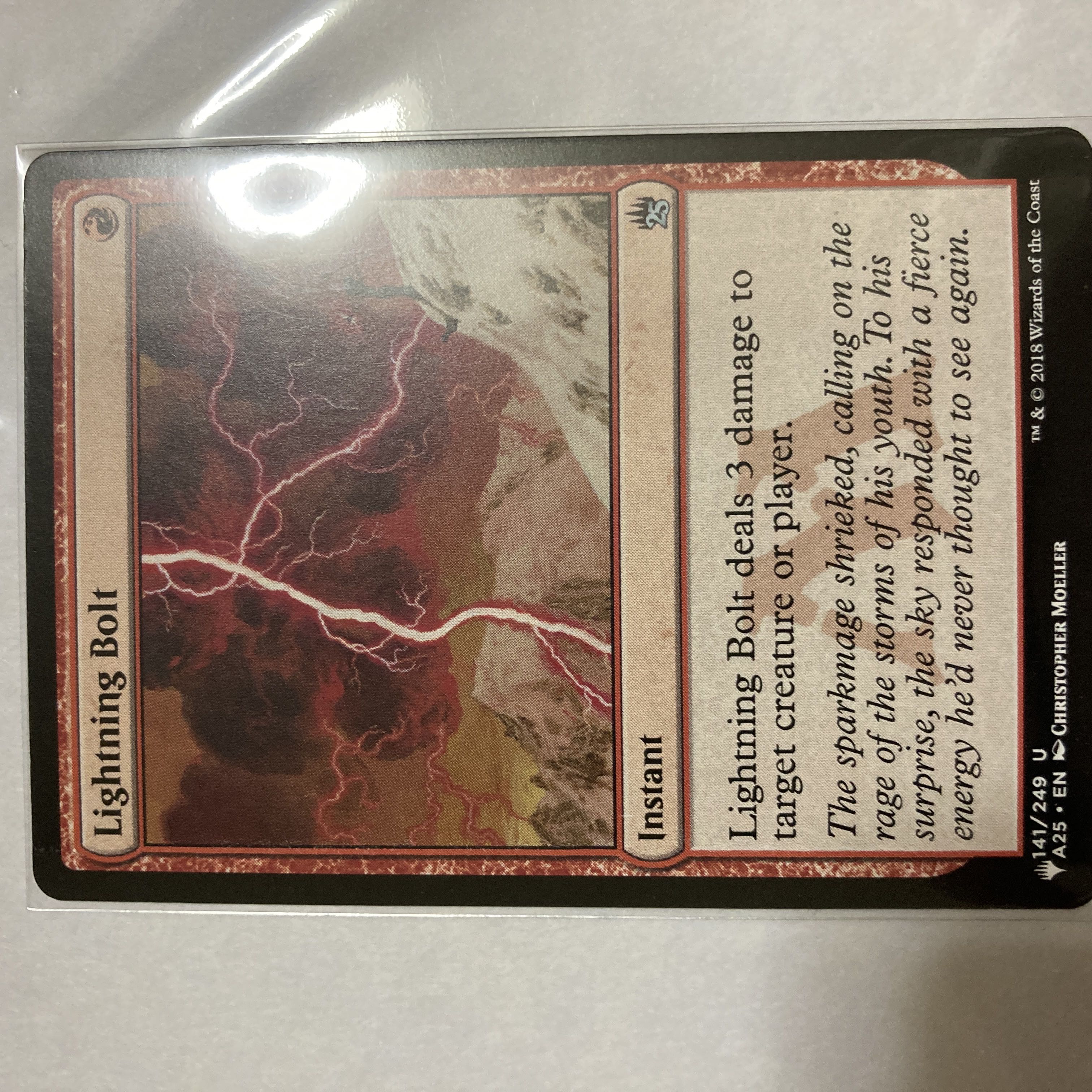 Lightning Bolt English edition [The List].