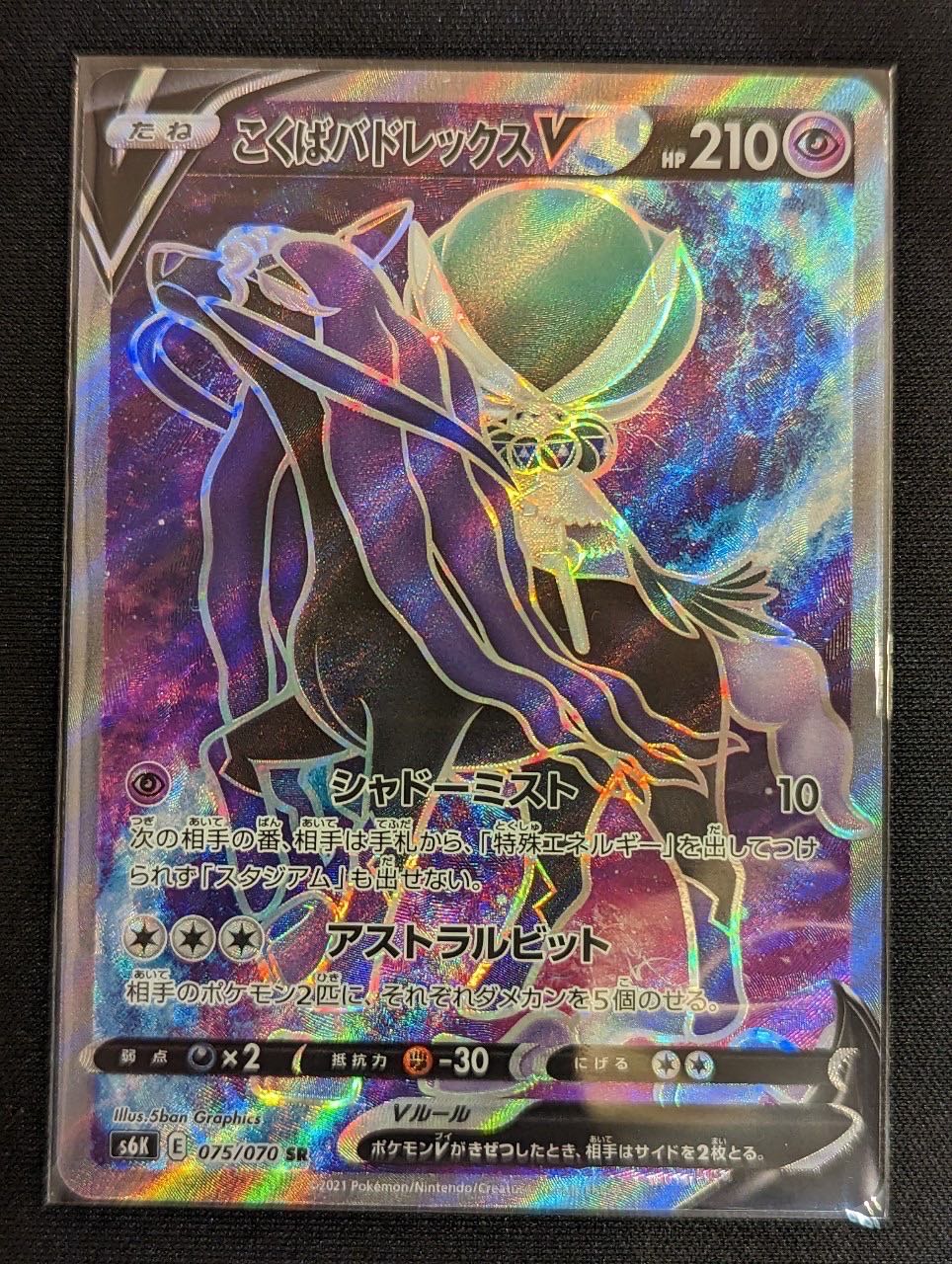 Pokémon Card National Budrex V SR