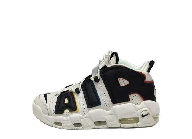 Nike Air More Uptempo '96 "Trading Card" Ho Wight/Multi Color DM1297-100 30cm