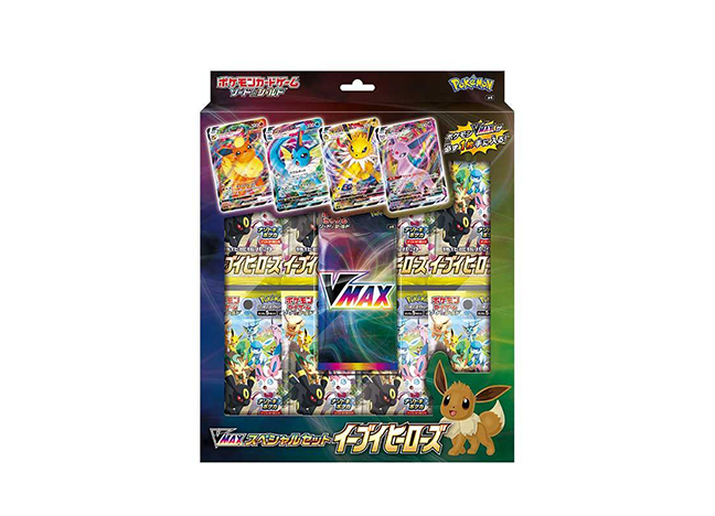 VMAX Special Set Eevee Heroes Unopened Box PK-22 1BOX