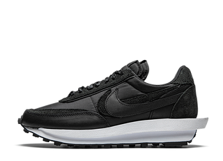 Sakai x Nike LDV Waffle "Triple Black" Black/Black BV0073-002 27cm