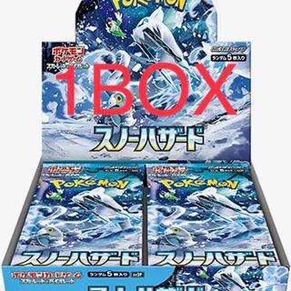 Pokemon card Snow Hazard box with shrink wrap