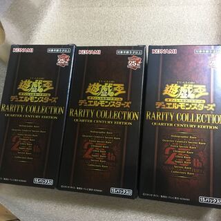 遊戯王　レアコレ　25th 3box シュリンク無し