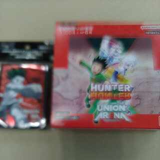 ユニオンアリーナボックス ハンターハンター １箱 スリーブ 1個