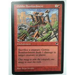 【TMP】ゴブリンの砲撃/Goblin Bombardment　１枚