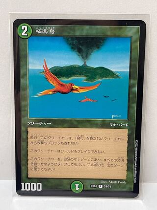 極楽鳥 R 29/75 EX18 1枚