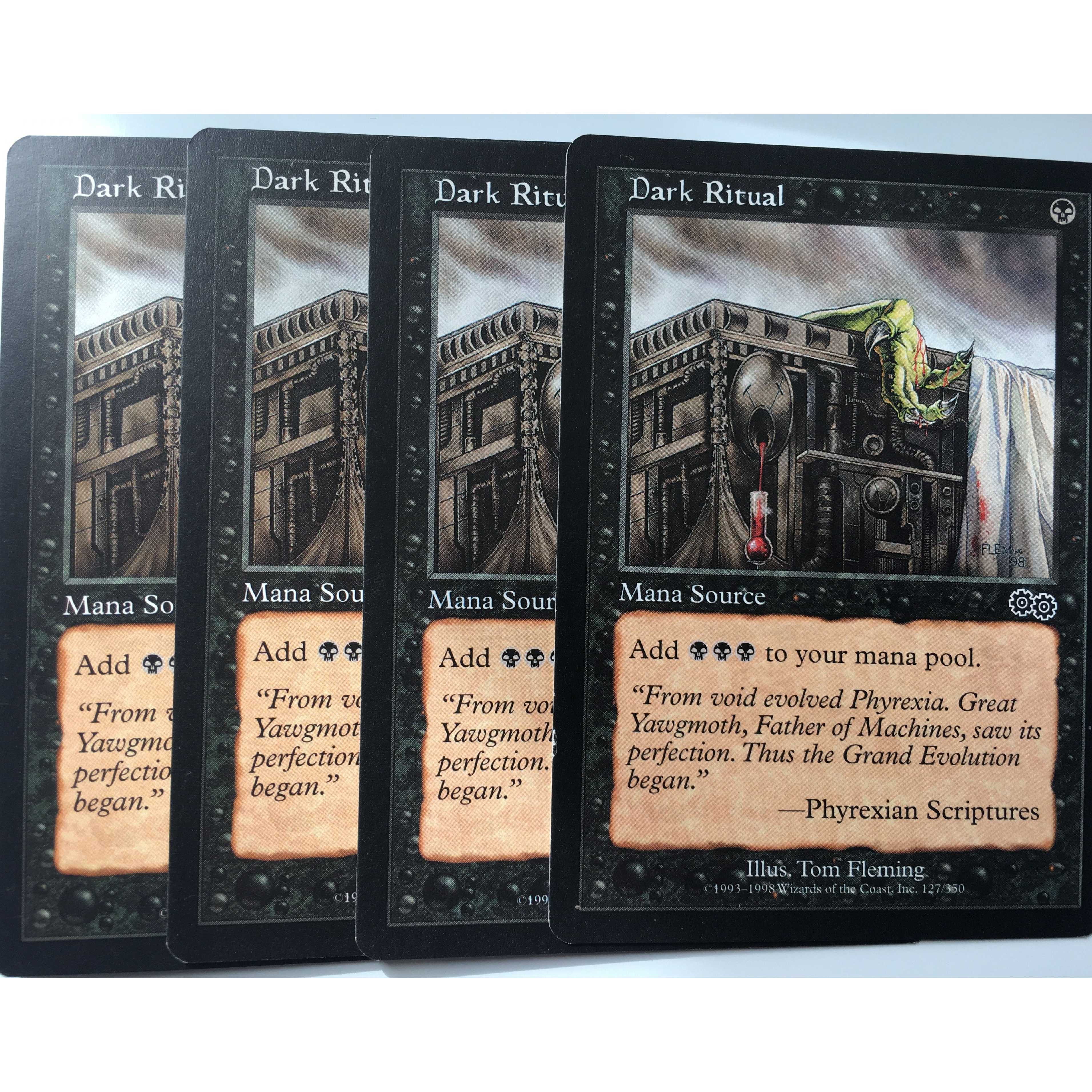 【USG】暗黒の儀式/Dark Ritual 4枚