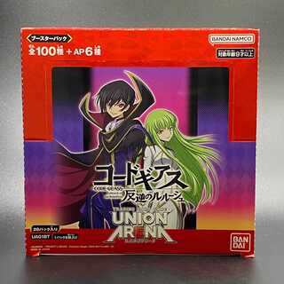 UNION ARENA ブースターパック コードギアス 反逆のルルーシュ UA01BT 未開封 1BOX