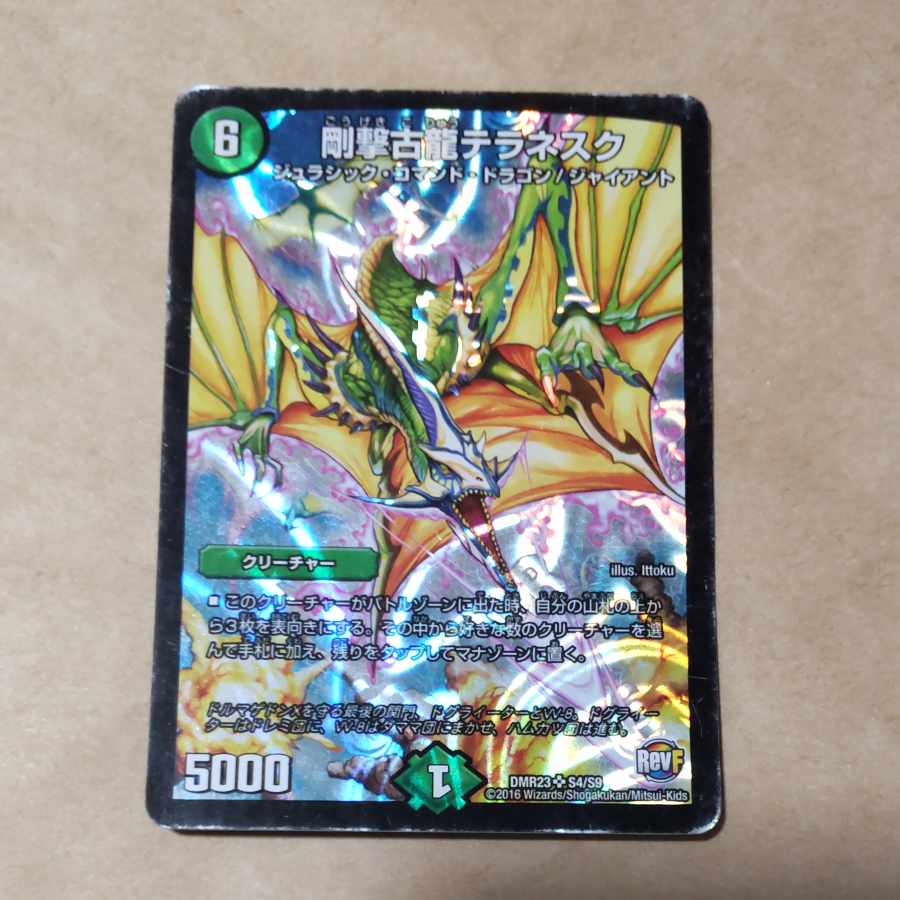 剛撃古龍テラネスク 1枚 ジャンク品