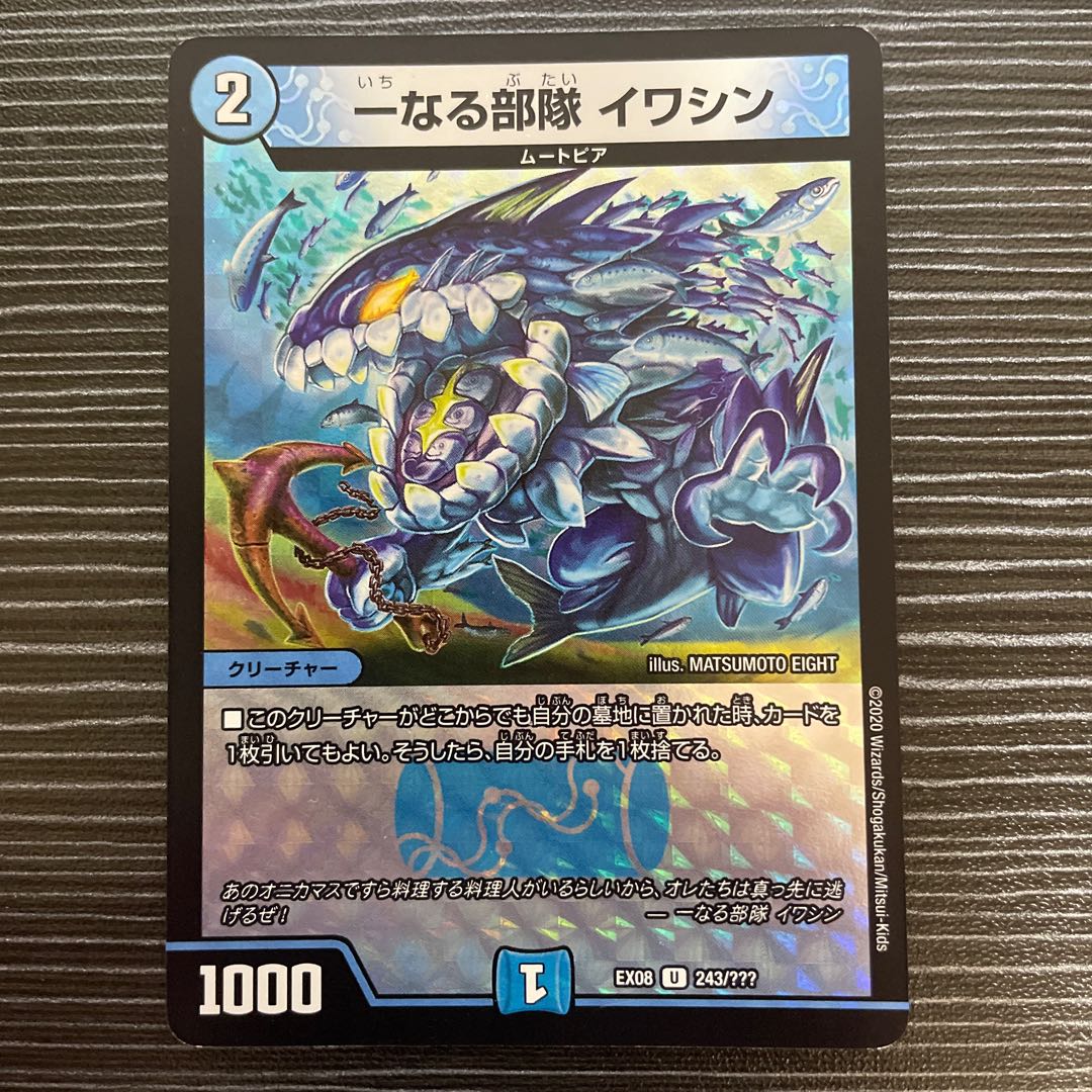 One unit Iwashin U-foil 243/????? 1枚