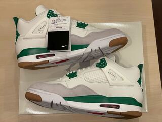 Nike SB × Air Jordan 4 "Pine Green" 28 28cm