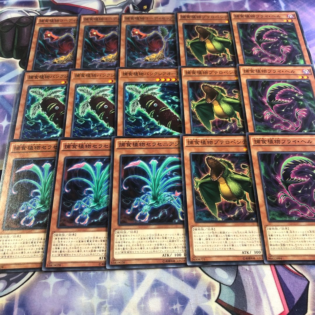 Yu-Gi-Oh No.96 Complementary Edible Plant Set Predator Plants