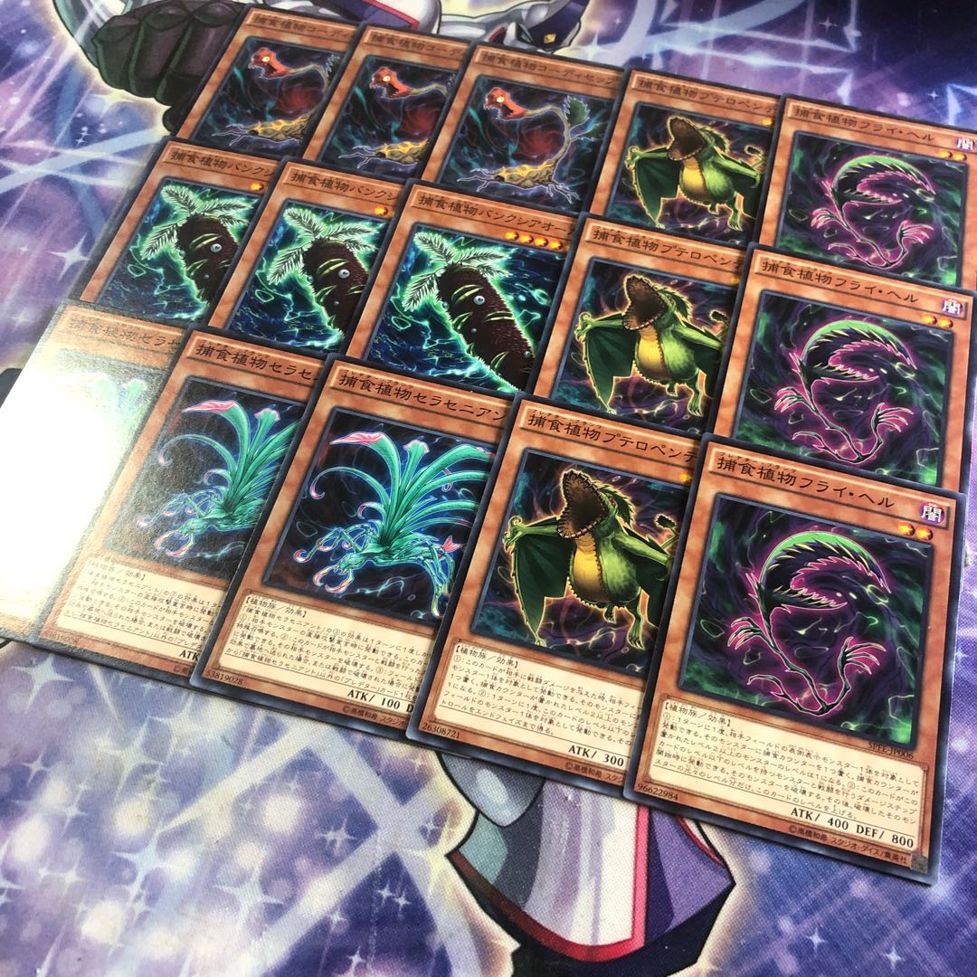 Yu-Gi-Oh No.96 Complementary Edible Plant Set Predator Plants