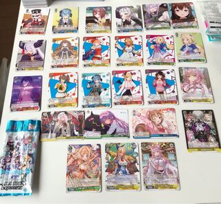 Weiss Schwarz Hololive vol2 R3 cards, 25 total