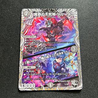 冥界の不死帝ブルース/「迷いはない。俺の成すことは決まった」【-】{22RP1T1/T20}《闇》