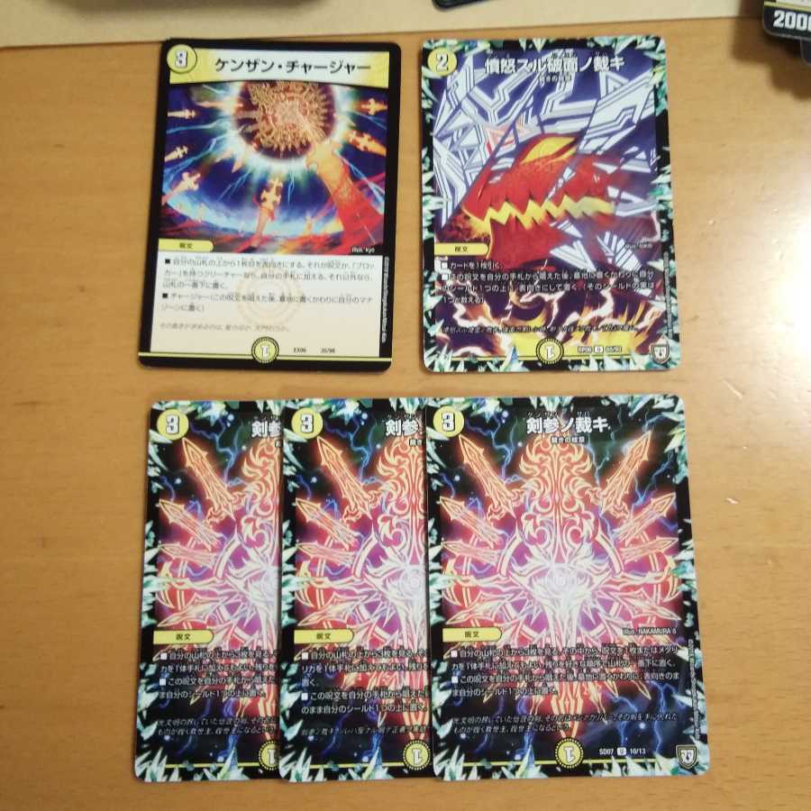 ケンザン・チャージャー 憤怒 剣参