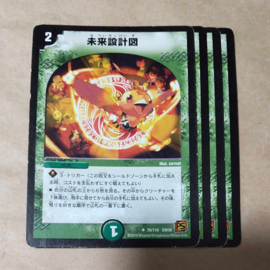 4 future blueprints with scratches