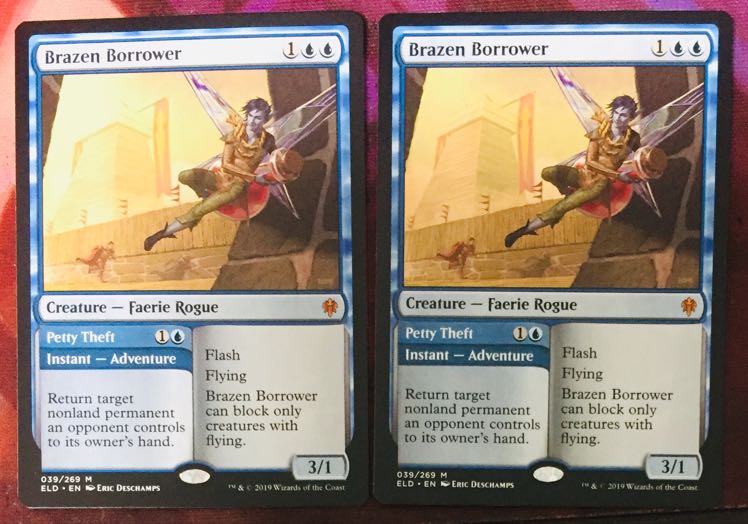 brazen borrower ELD 厚かましい借り手 英2枚