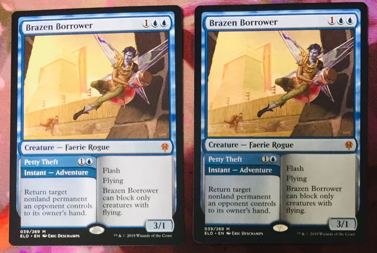 brazen borrower ELD 厚かましい借り手 英2枚