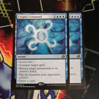 謎めいた命令 2枚 英語