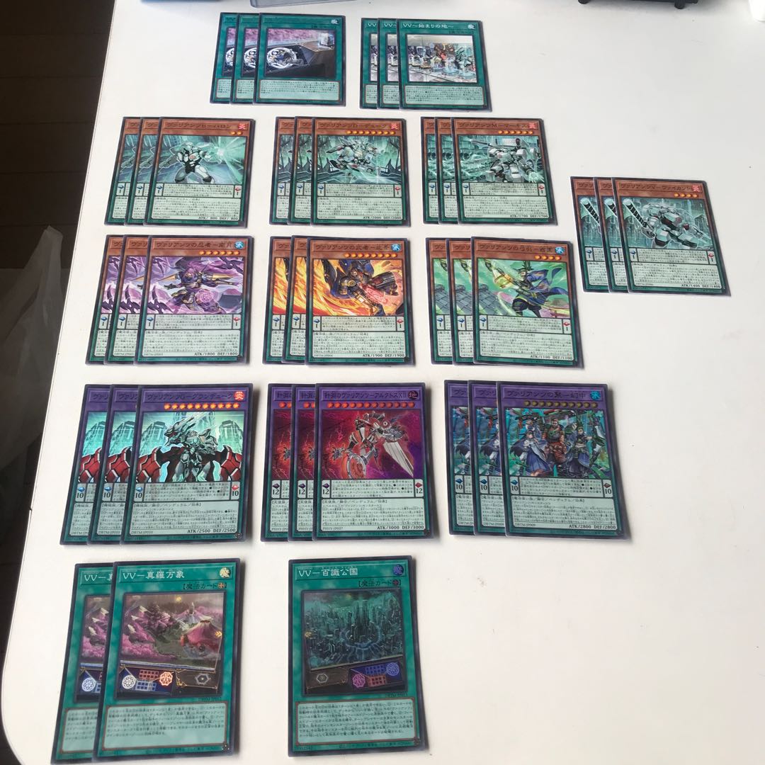 VV ヴァリアンツ デッキパーツ キラ12枚 全39枚