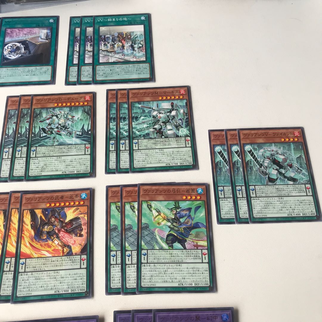 VV ヴァリアンツ デッキパーツ キラ12枚 全39枚