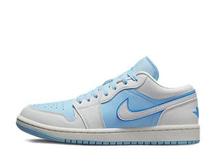 Nike Women's Air Jordan 1 Low "Reverse Ice Snubbull" Sail/Dark Powder Snubbull/Ice Snubbull DV1299-104 28.5cm