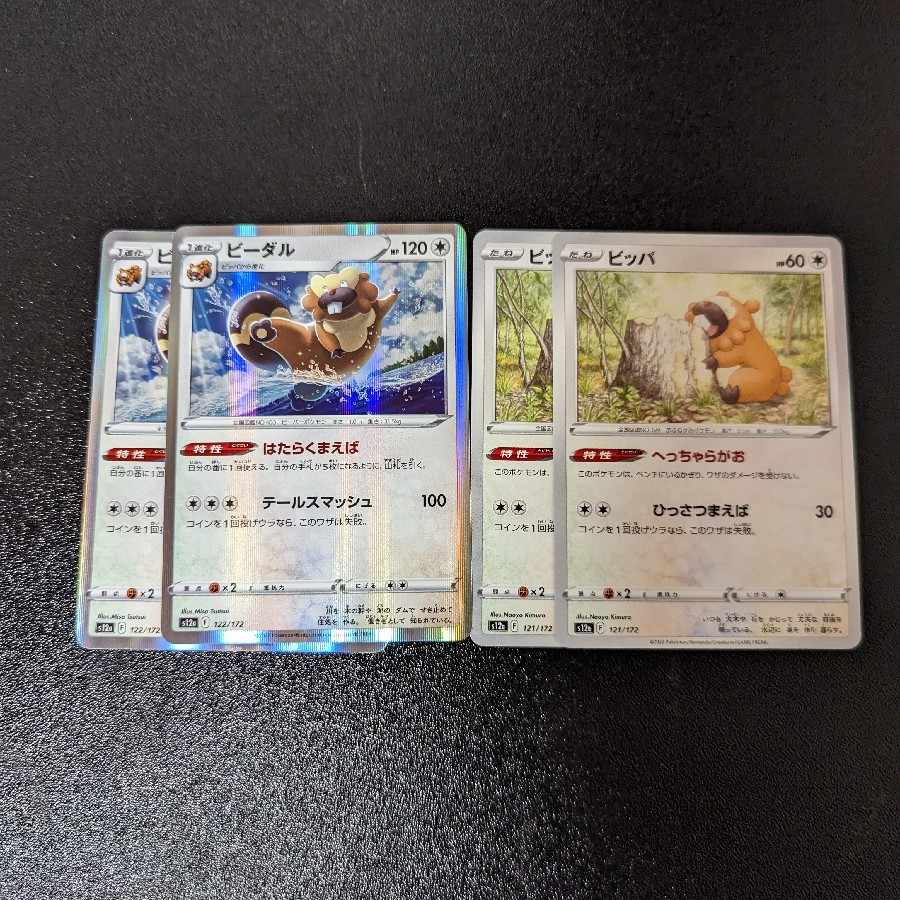 Bibarel (R spec) 122/172 VSTAR Universe Bidoof Set