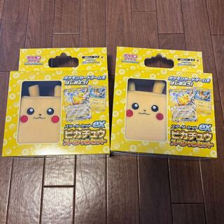 新品未開封 スターターセットex ピカチュウスペシャルセット 2個 1枚