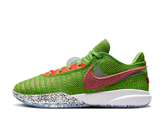 Nike LeBron 20 "Ku Squirrel Mass" EP Green Apple/University Red/Bright Crimson FJ4956-300 27cm