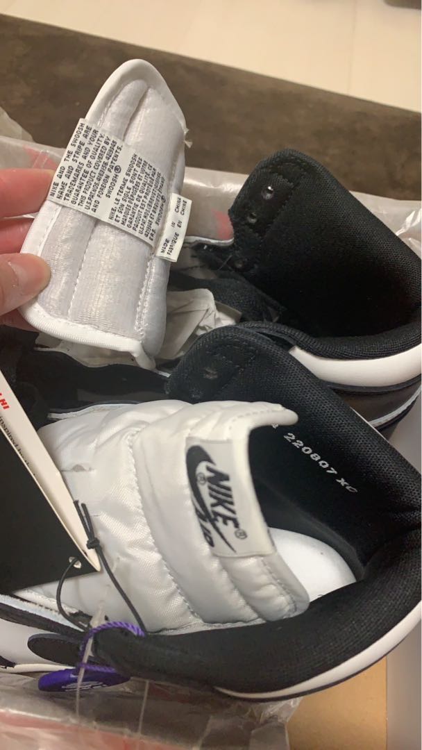 Nike Td Air Jordan 1 High '85 "Black/Summit Ho Wight" DV3655-001 27.5cm