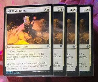 FOIL all that glitters 英4枚 きらきらするすべて