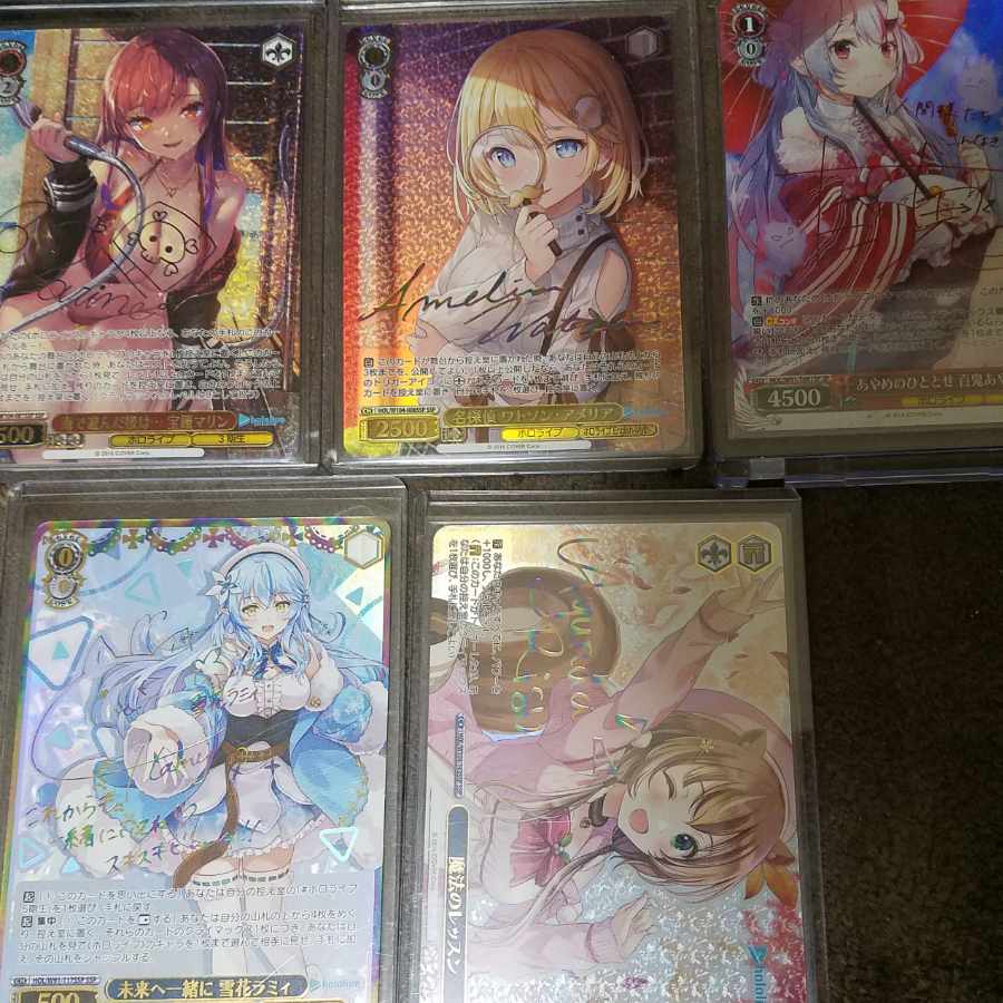 For 2 packs of Hololive Expo Marine SSP packs