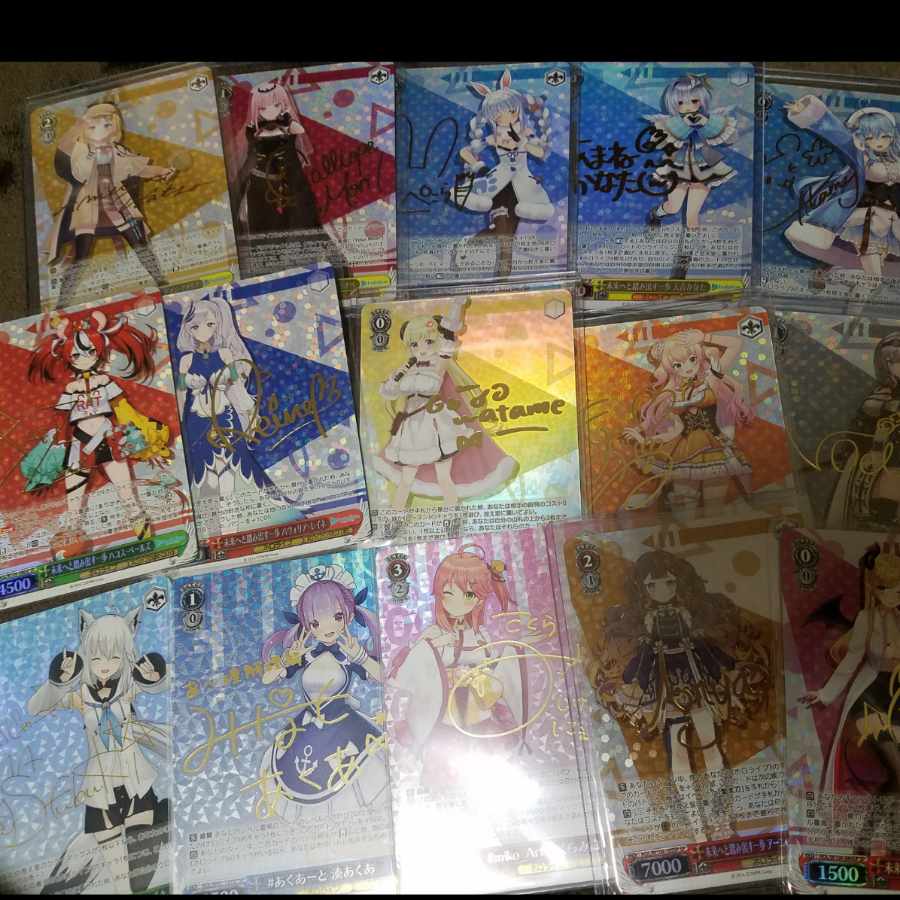 For 2 packs of Hololive Expo Marine SSP packs