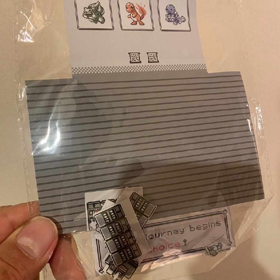 ゲームボーイ ポケットモンスター 赤・青ver ジオラマキューブ